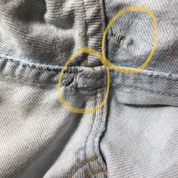 Super destroyed! MOTHER The Dropout Fray sz 26 - Picture 7 of 8